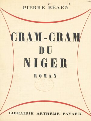 cover image of Cram-cram du Niger